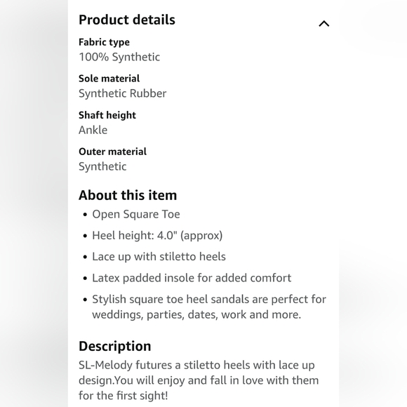 Blue lace-up sandal heels - Picture 7 of 7